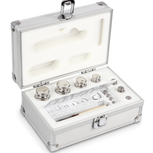 Gewichtenset E1 1 mg - 200 g in aluminium koffer - KERN 303-046