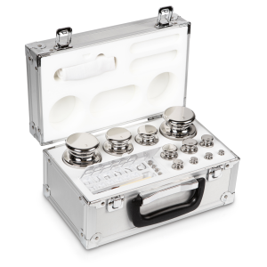 Gewichtenset E1 1 mg - 2 kg in aluminium koffer - KERN 303-076