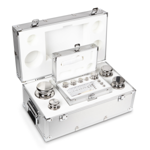 Gewichtenset E1 1 mg - 5 kg in aluminium koffer - KERN 303-086
