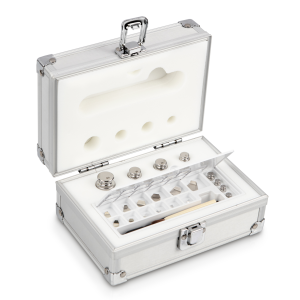 Gewichtenset F1 1 mg - 50 g in aluminium koffer - KERN 323-026