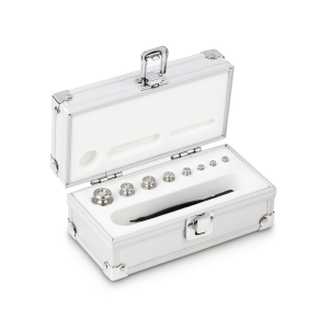 Gewichtenset F2 1 g - 50 g in aluminium koffer - KERN 334-026