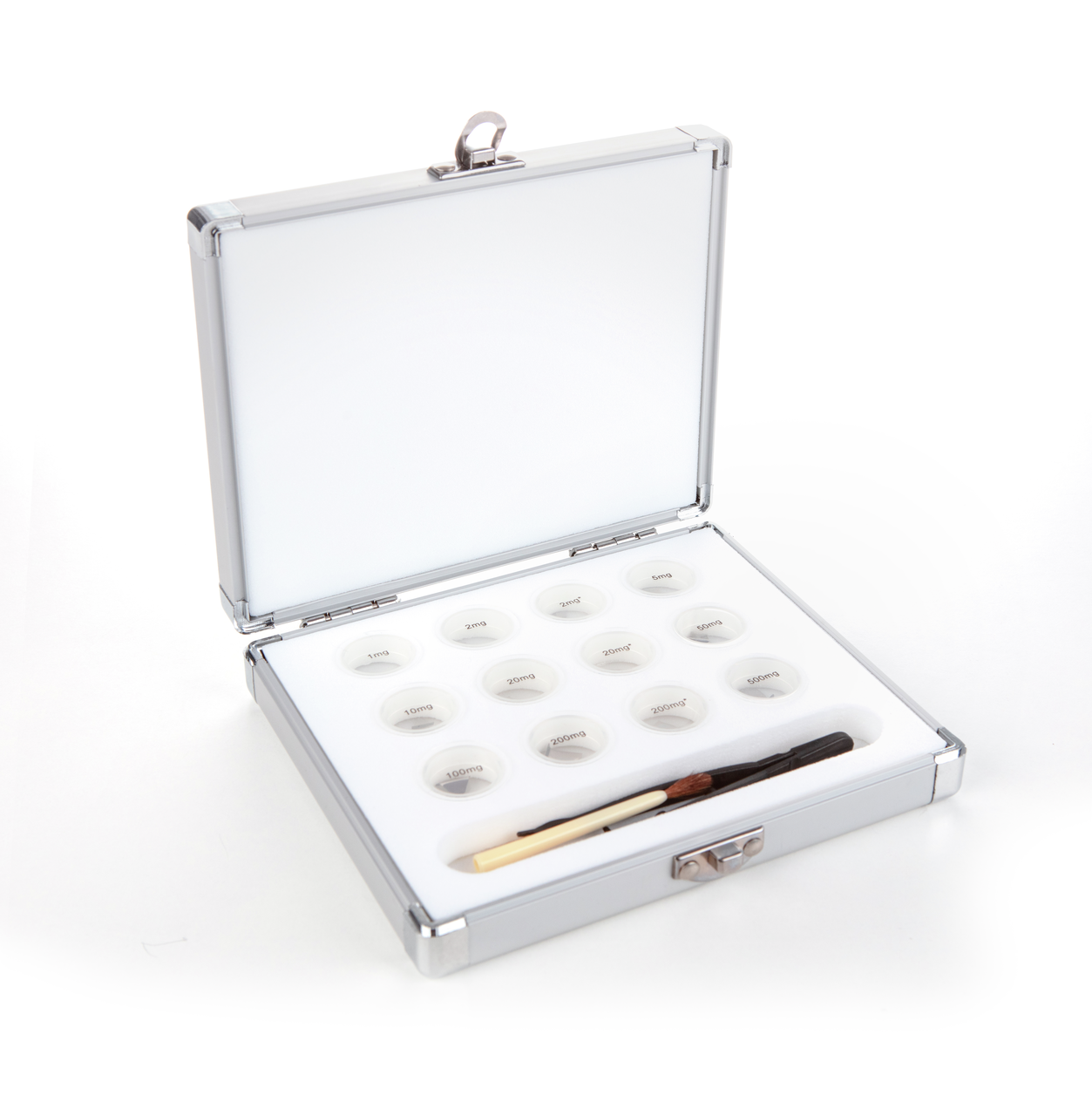 Gewichtenset M1 1 mg - 500 mg in aluminium koffer - KERN 348-226